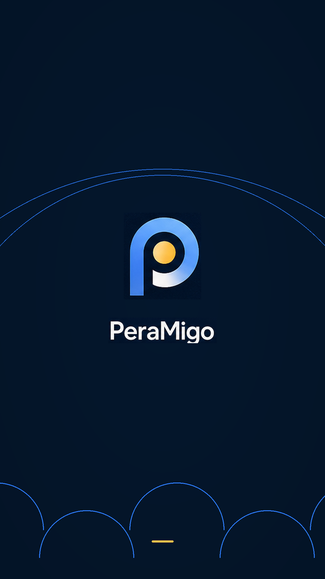 PeraMigo mobile app splash screen